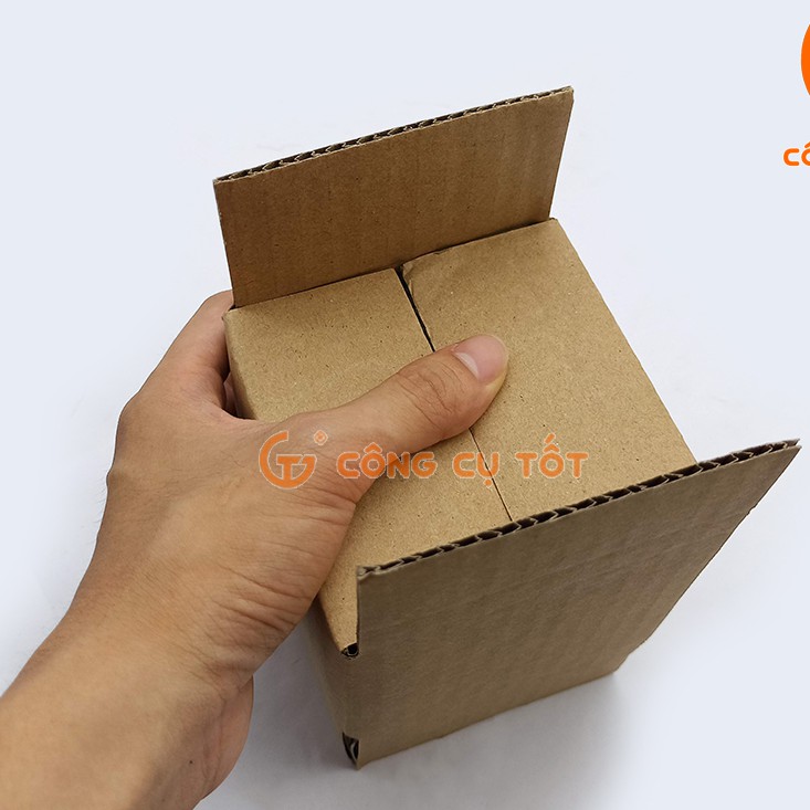 Combo 20 hộp bìa carton đóng hàng, bìa trơn, dày cứng cáp 10x10x8cm