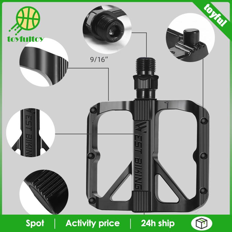 Bàn Đạp Chống Trượt Bằng Hợp Kim Nhôm Cho Xe Đạp MTB