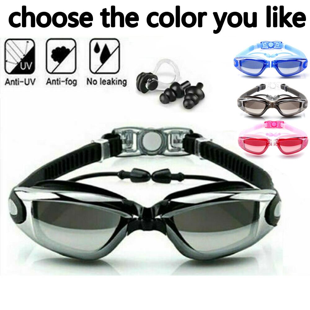 Kính Bơi Silicone Chống Tia UV Có Thể Điều Chỉnh Kích Cỡ