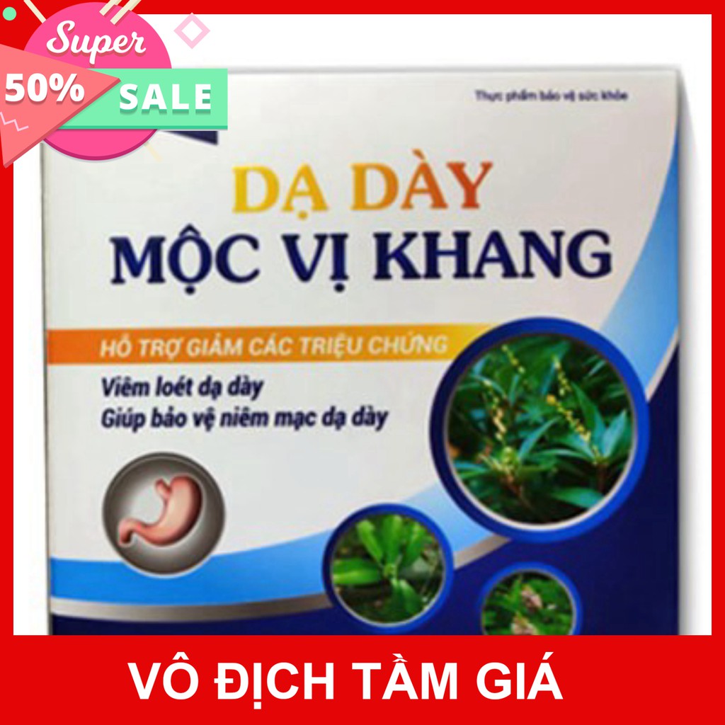 DẠ DÀY MỘC VỊ KHANG - Dạng Dung Dịch - Hộp 30 gói