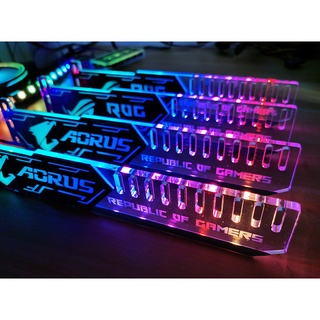 Giá Đỡ VGA Coolmoon Led RGB Độ Dài 25cm - 30 NGÀY ĐỔI TRẢ MIỄN PHÍ