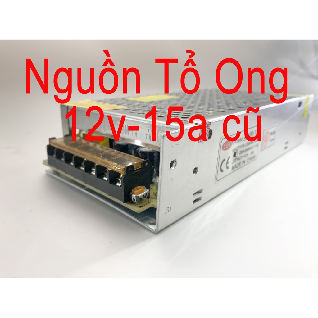 Nguồn tổ ong 12V 15A Cũ