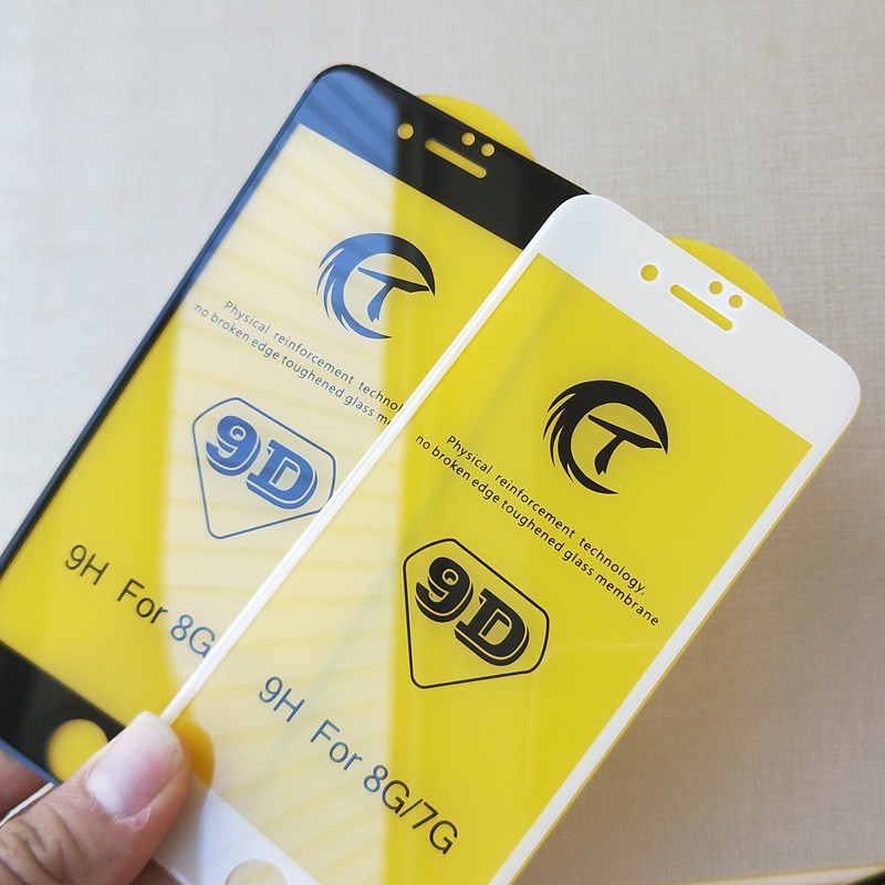 Kính cường lực 9D full màn hình iphone 6 7 8 plus x xs xr xsmax 11 11pro max 12 12 pro max