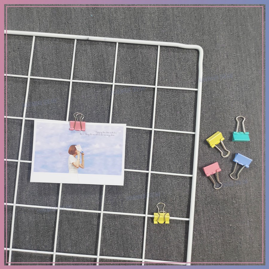 Khung Lưới Sắt Trang Trí Treo Tường - Treo Ảnh Decor Phòng