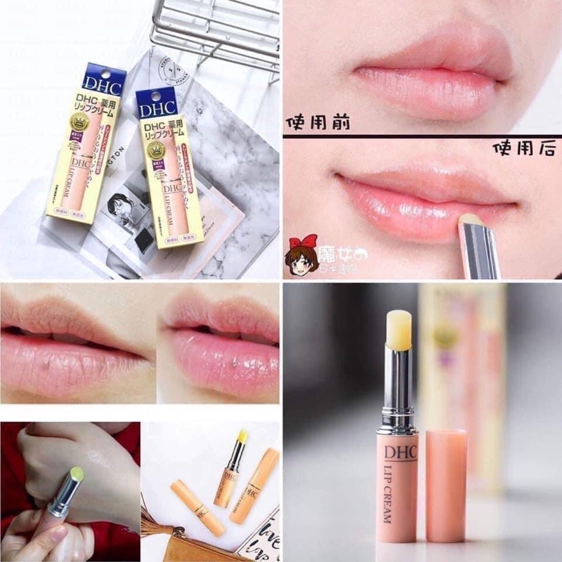 Son dưỡng môi DHC Lip Cream 1,5g Nội địa Nhật