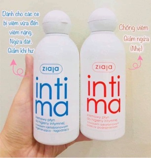 Dung dịch vệ sinh INTIMATE