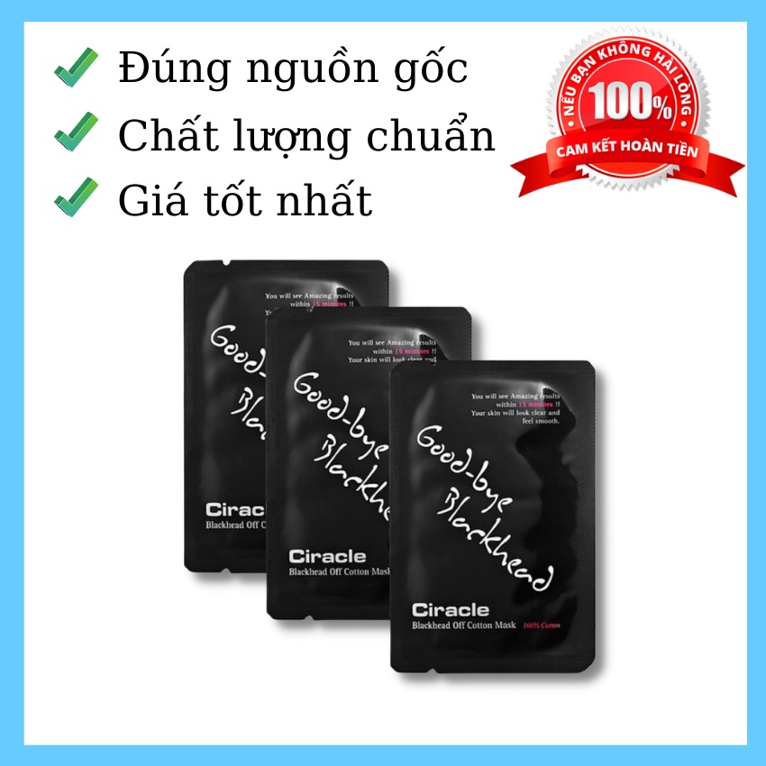 Mặt nạ đẩy mụn ⚡LOẠI TỐT⚡ miếng dán lột mụn không gây đau rát, không làm to lỗ chân lông như các loại thông thường