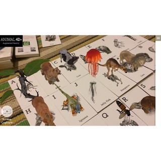 Bộ 46 thẻ học ANIMAL 4D cho bé - SPACE 4D