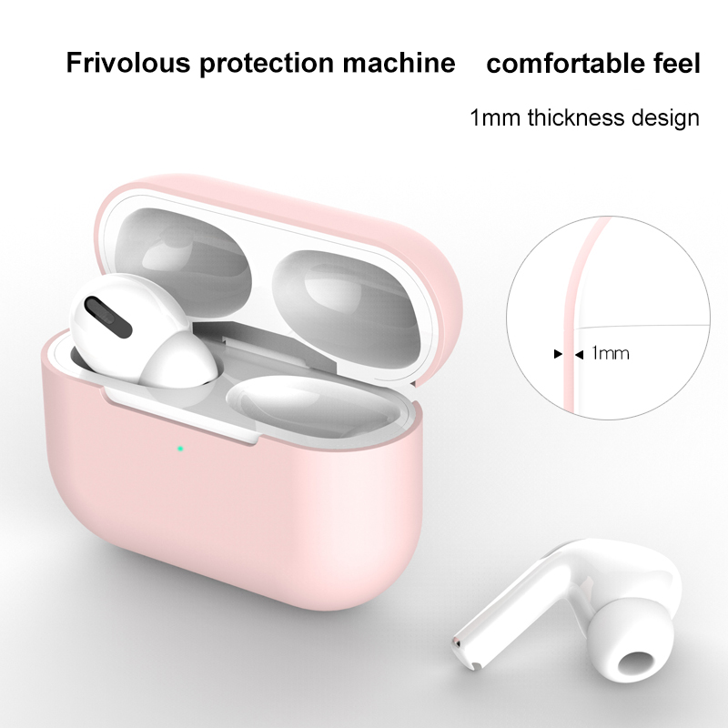 Vỏ Silicon Bảo Vệ Cho Hộp Sạc Tai Nghe Airpods Pro Apple Airpods Pro 3 Air Pods Pro
