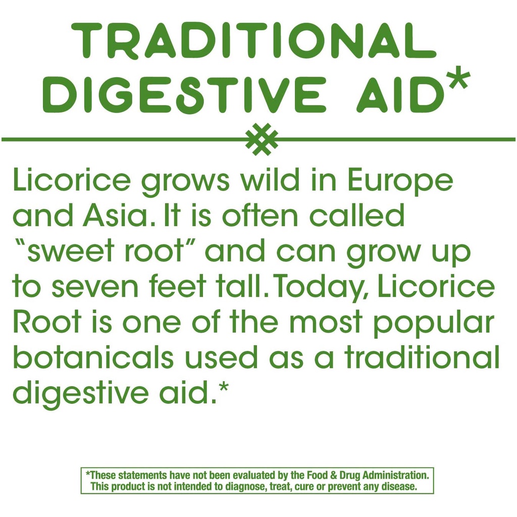 Nature's Way Licorice Root 900mg Viên uống rễ cam thảo hỗ trợ tiêu hóa, tuyến thượng thận và hô hấp