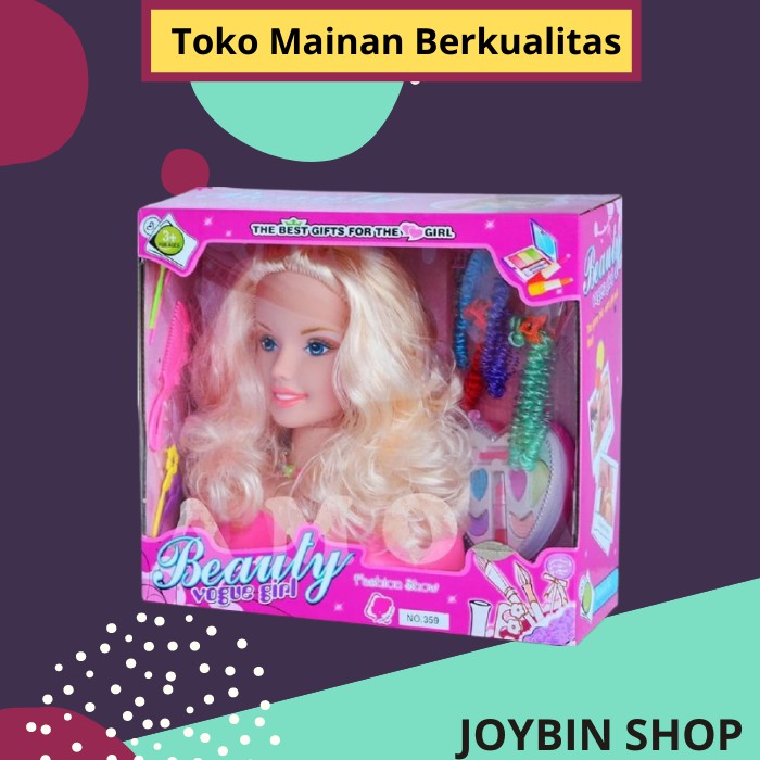 Bộ Đồ Chơi Trang Điểm Công Chúa Barbie Dễ Thương Cho Bé Gái