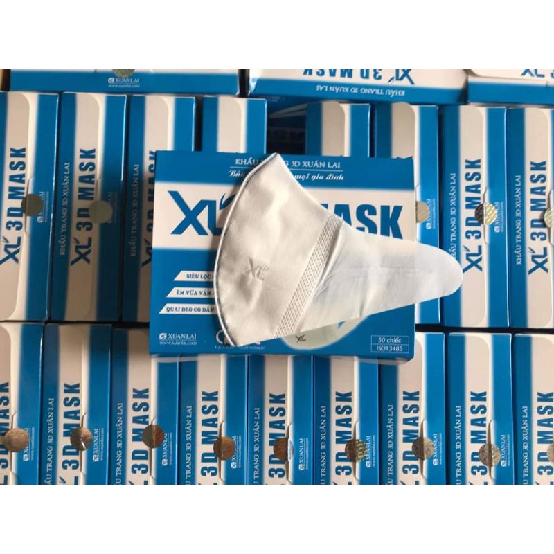 Khẩu trang 3D Xuân Lai chính hãng