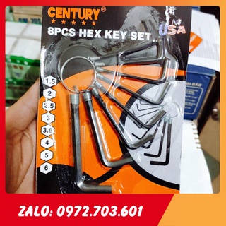 Lục giác 8 cây century