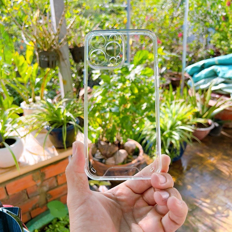 ốp lưng trong suốt không ố vàng bảo vệ camera chính hãng space iphone 11/11 pro max/12/12 pro max/13/13 pro max/Xs max