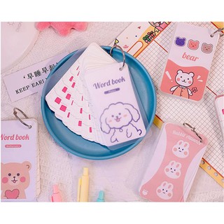 Flash card hình gấu