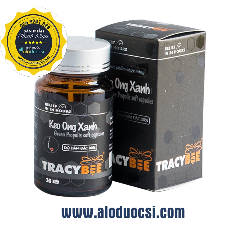 Keo ong TRACYBEE Lọ 30 viên – Chính hãng