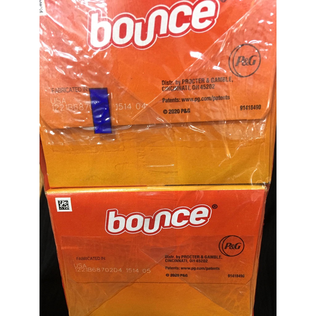 Giấy thơm quần áo Bounce 160 sheet của Mỹ