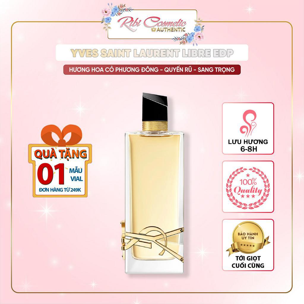 Nước Hoa Nữ 𝒀𝑺𝑳 Libre 2019 Edp - Mùi Hương Rosé Blackpink - Ribicosmetics