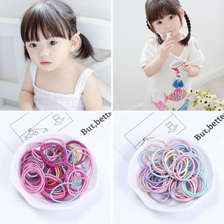 Set 50 dây cột tóc dễ thương cho bé gái
