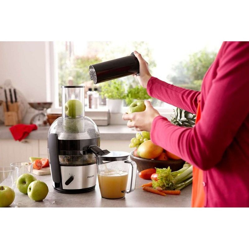 Máy Ép Trái Cây Philips HR1863 800W - Hàng Chính Hãng