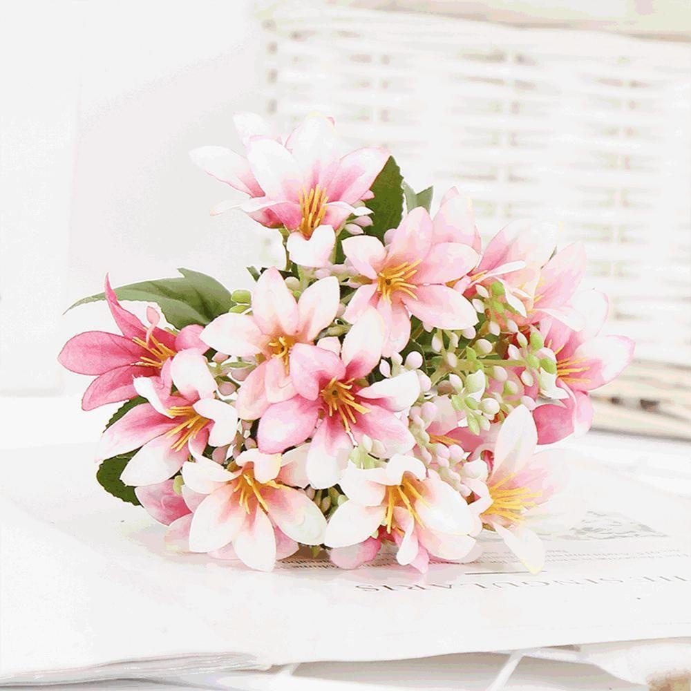 Bó Hoa Giả Trang Trí Tiệc Cưới Phong Cách Vintage