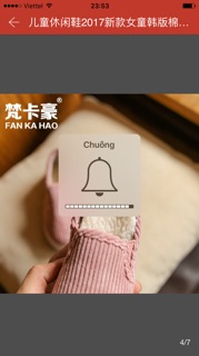 Giày lười cho bé yêu