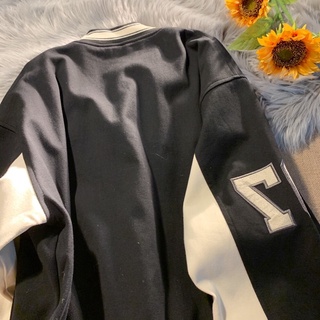 Áo Khoác Varsity Jacket Nỉ