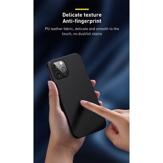 BASEUS ốp điện thoại Da Có Nam Châm Cho Iphone 12 Pro Max