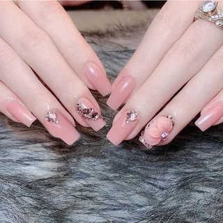 Bộ 24 móng tay giả cao cấp kèm keo