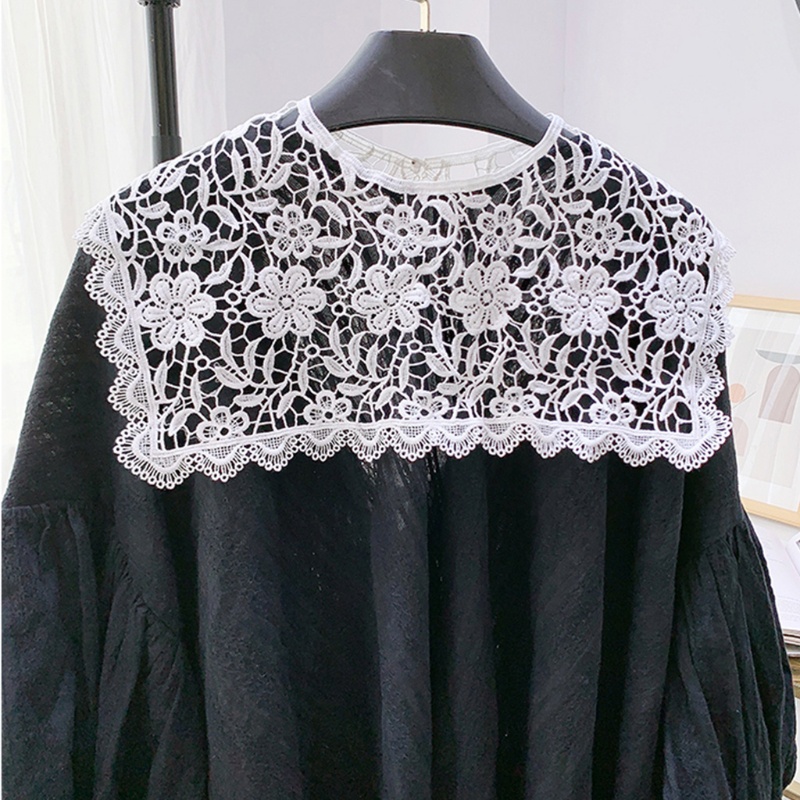 Vòng Cổ Phối Ren Đính Ngọc Trai Nhân Tạo Thời Trang