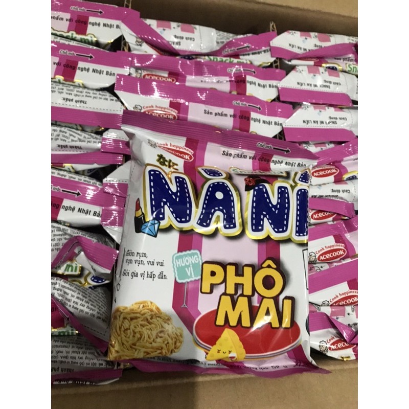 Snack Mì Nà Ní Vị Phô Mai & Trứng Muối 52g | BigBuy360 - bigbuy360.vn