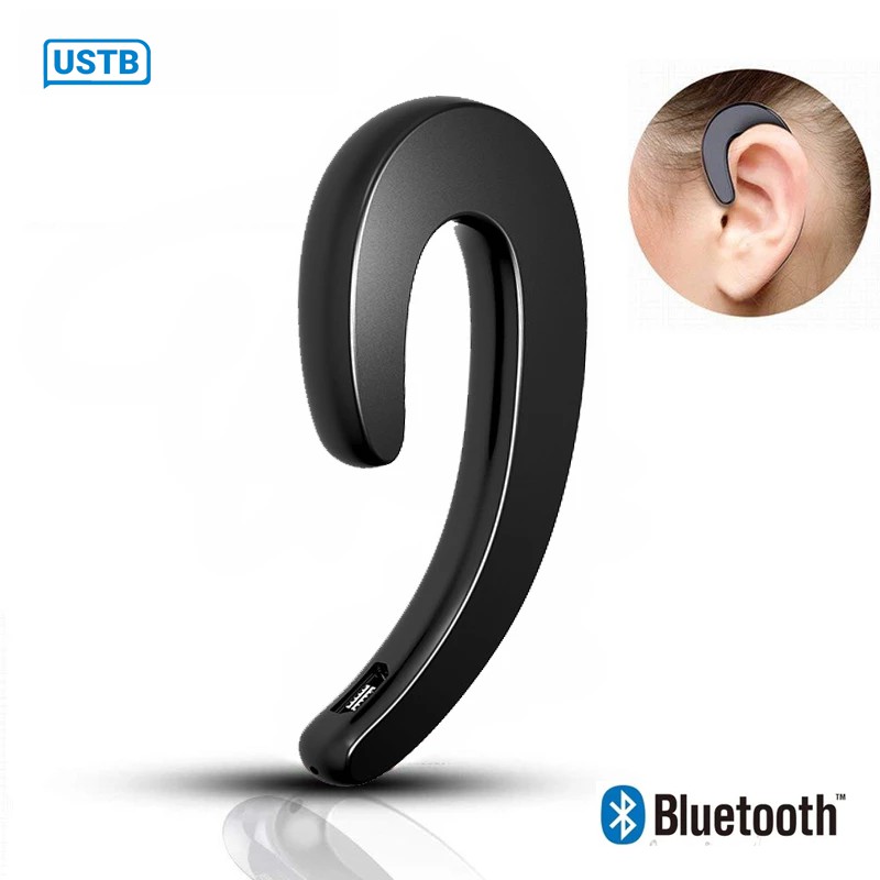 *Tai Nghe Không Dây Pulierde Y12 Bluetooth 4.2 Móc Tai Phong Cách Thể Thao Âm Thanh Nổi Có Micro Truyền Âm Qua Xương