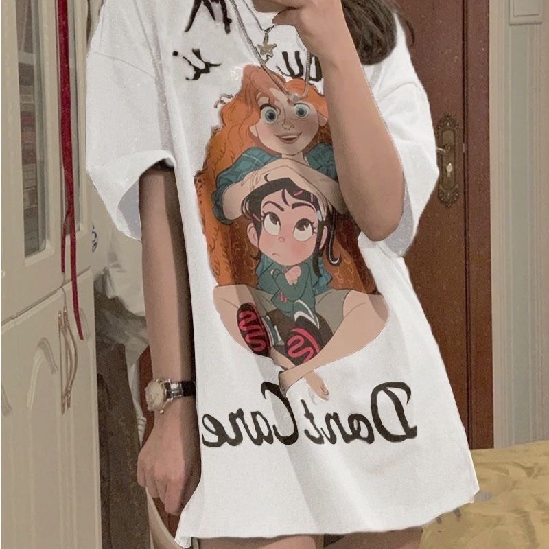 ÁO THUN TAY LỠ DÁNG RỘNG