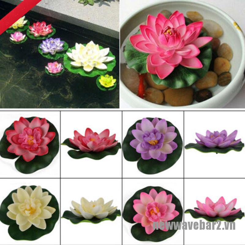 (Mới) Hoa Sen Nổi Trang Trí Bể Cá