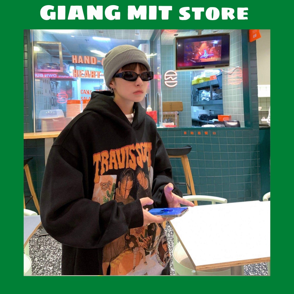 Áo hoodie dày dặn nỉ bông Unisex cá tính | BigBuy360 - bigbuy360.vn