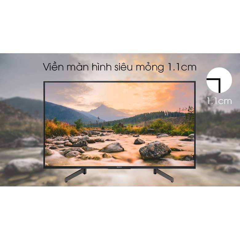 Tivi SONY 49 inch 4K Smart Tivi màu đen KD-49X8000G (vận chuyển miễn phí khu vực thành phố Hà Nội ) | BigBuy360 - bigbuy360.vn