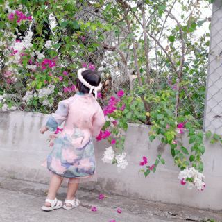 Thanh lý áo dài cách tân cho bé