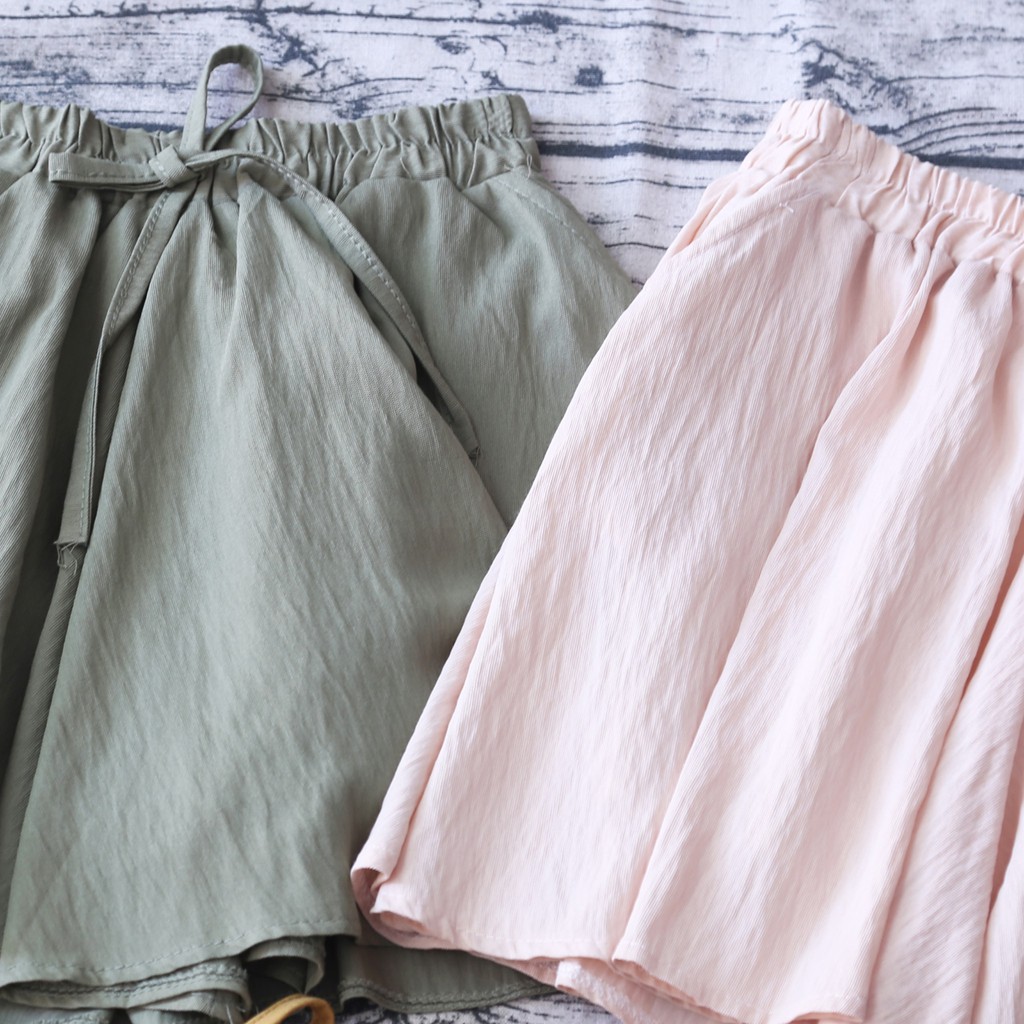 QUẦN GIẢ VÁY DÁNG XÒE CẠP CHUN | BigBuy360 - bigbuy360.vn