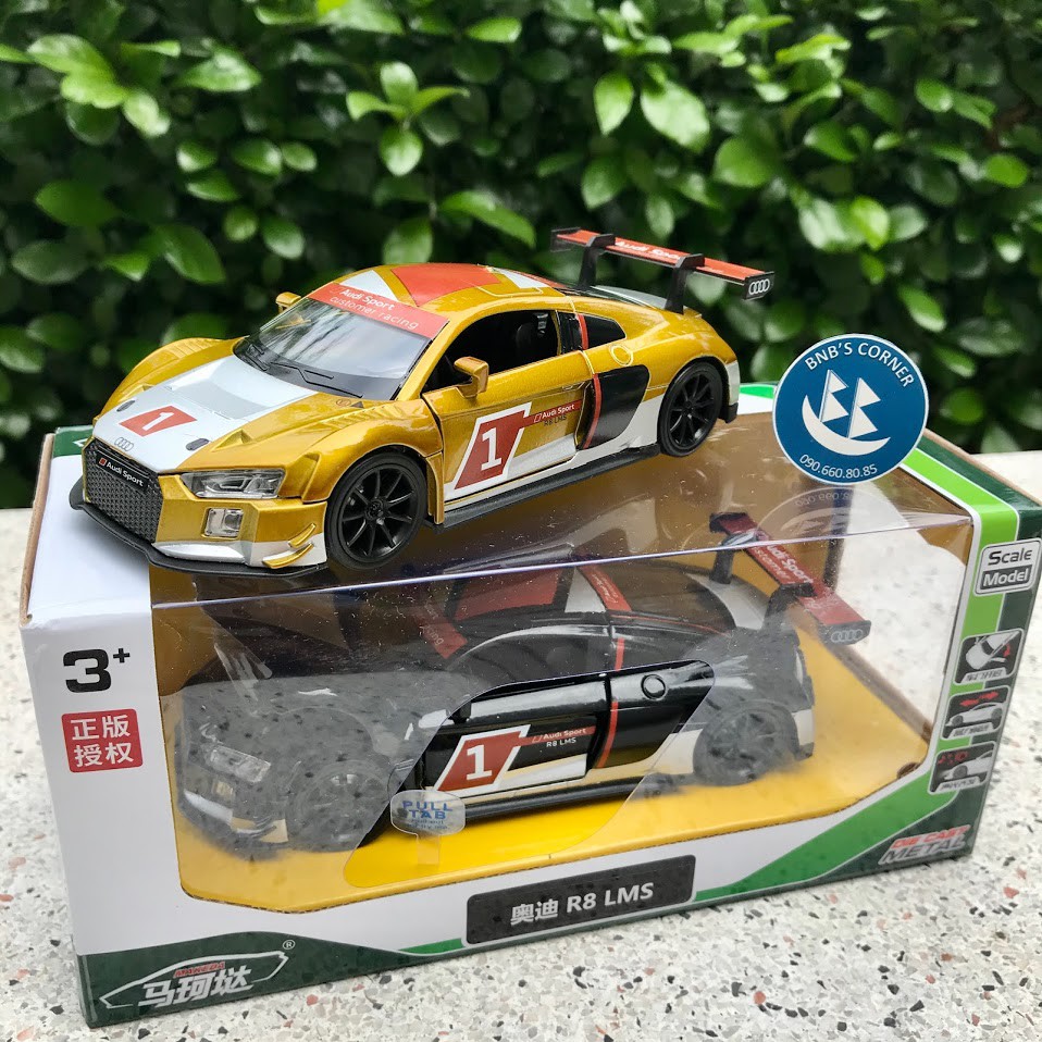 [BNB's Corner] Xe mô hình Audi R8 LMS tỷ lệ 1:32