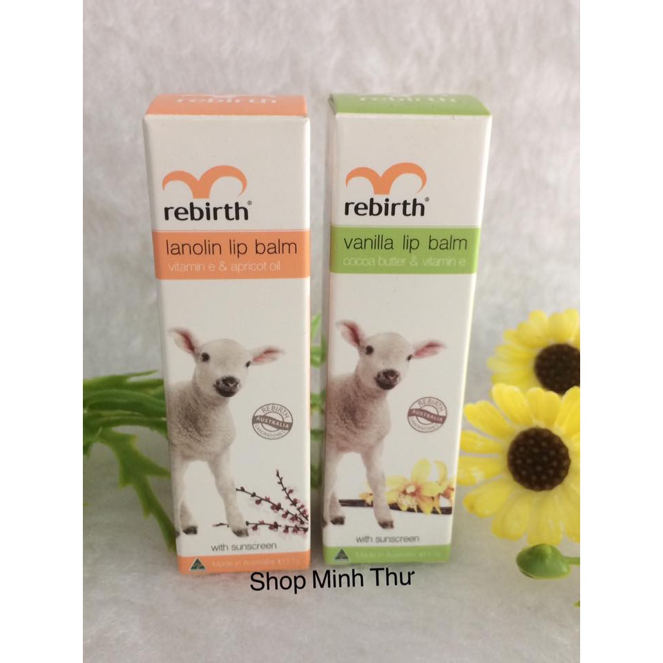 Son dưỡng môi nhau thai cừu Rebirth