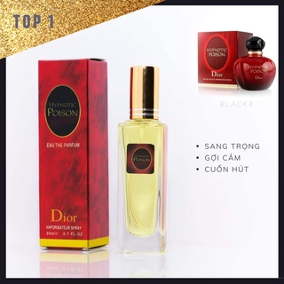 Nước hoa mini 20ml dior hypnotic poison sang trọng, quyến rũ, cuốn hút black4