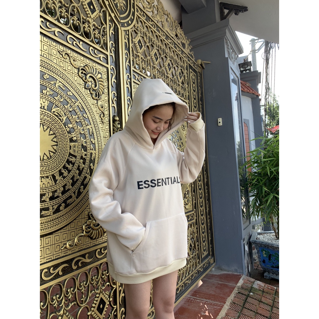 [Mã SR101512 giảm 25% đơn 50K] [HOT] Áo Hoodie Essentials Nỉ Bông Form Unisex Áo Đôi Cho Nam Nữ Hot Trend | BigBuy360 - bigbuy360.vn