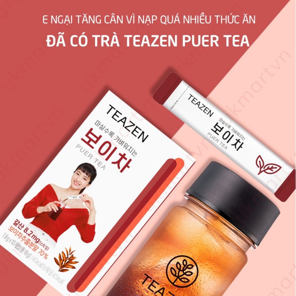 Trà Teazen Thanh Nhiệt, Thải Độc, Giữ Dáng Cải Thiện Sức Khỏe Của Hàn Quốc