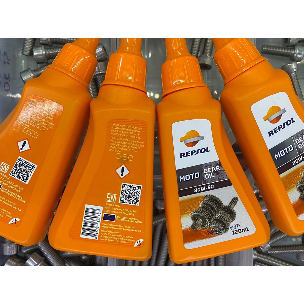 [GIÁ HỦY DIỆT] NHỚT LÁP REPSOL MOTO GEAR OIL 80W90