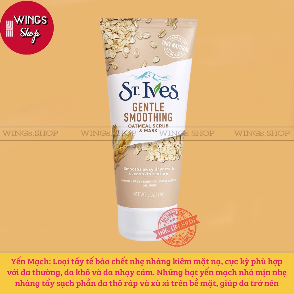 Sữa Rửa Mặt Tẩy Tế Bào Da Chết St.Ives 170g