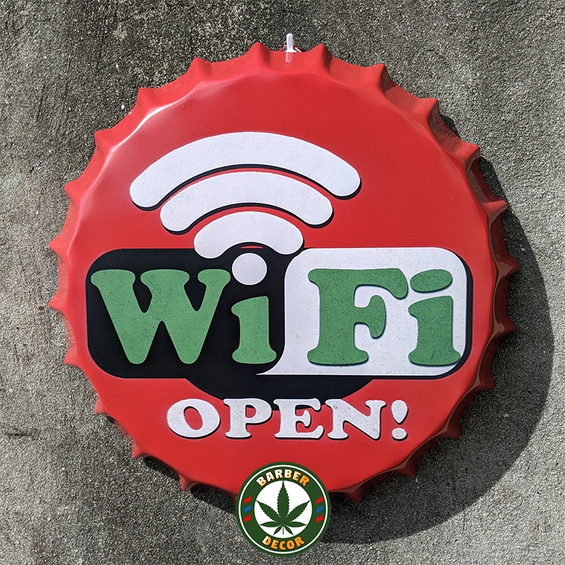 Nắp Bia Trang Trí Barber Shop - Quán Cafe Siêu Đẹp Phong Cách Vintage