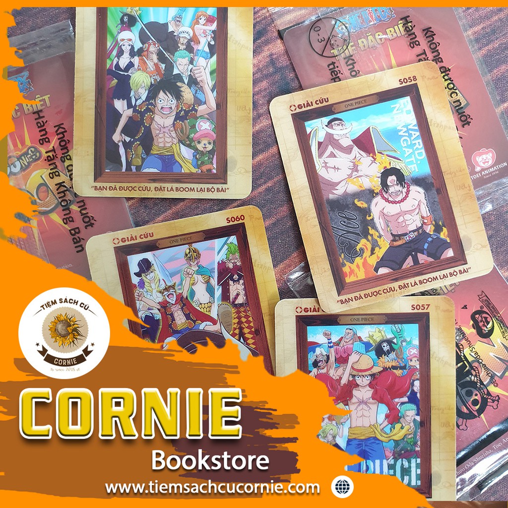 Thẻ Giải Cứu BỘ ĐẶC BIỆT - Thẻ TOONIES One Piece BOOM
