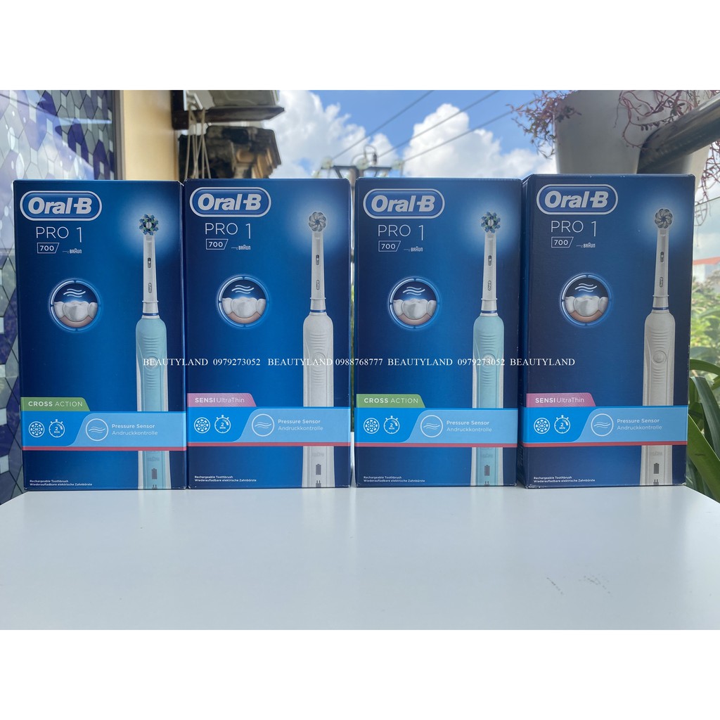 [ HÀNG ĐỨC] BÀN CHẢI ĐÁNH RĂNG ĐIỆN ORAL B PRO 1 700