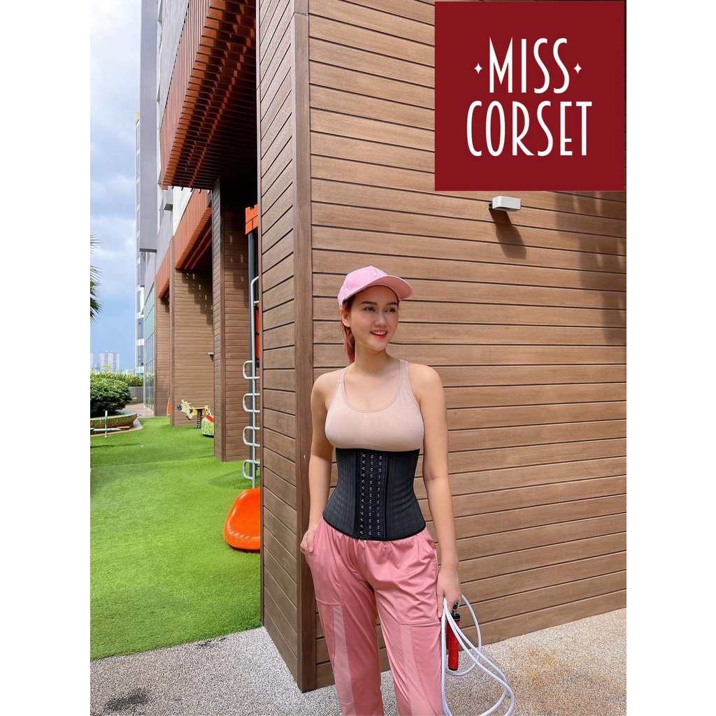 [Chính Hãng] Đai Nịt Bụng Miss Corset - Latex Miss Corset - Cao su non, khung 25 xương thép dẻo chống gỉ, chống gãy gập. | BigBuy360 - bigbuy360.vn