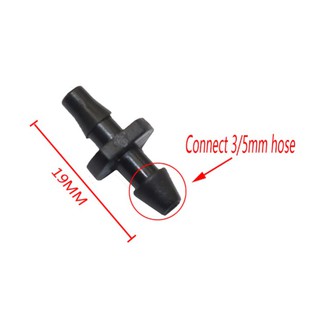 100 Chiếc Thẳng, T, Khuỷu Tay Thép Gai Đầu Nối Nhanh Cho Ống 3 / 5 Mm Lắp